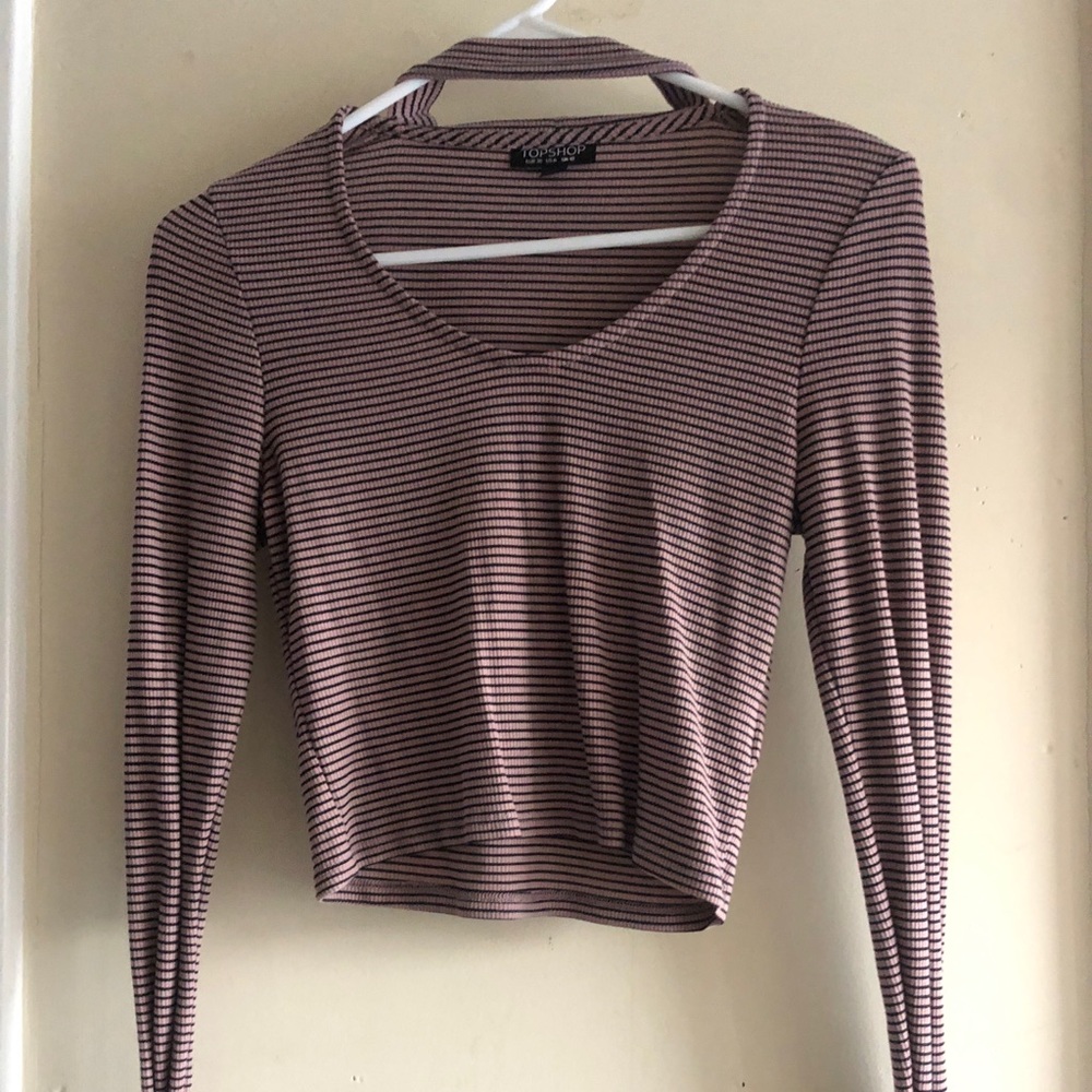 COPY - Top Shop Long Sleeve Crop Top